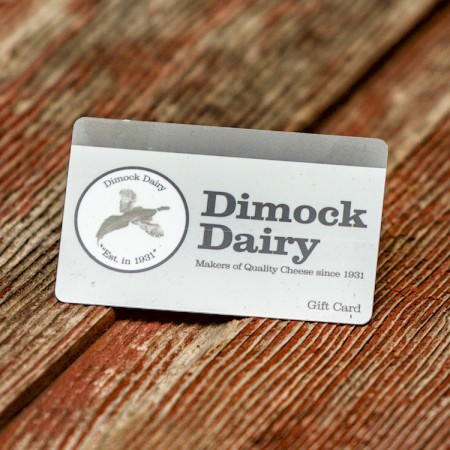 Dimock Cheese Gift Card